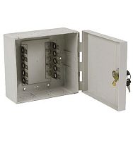 Коробка монтажная Rexant под 5 плинтов с замком 209x209x75мм картинка 